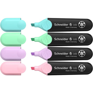 Schneider Marking Pen, 1 Count (Pack of 4), Multi-color Pastel