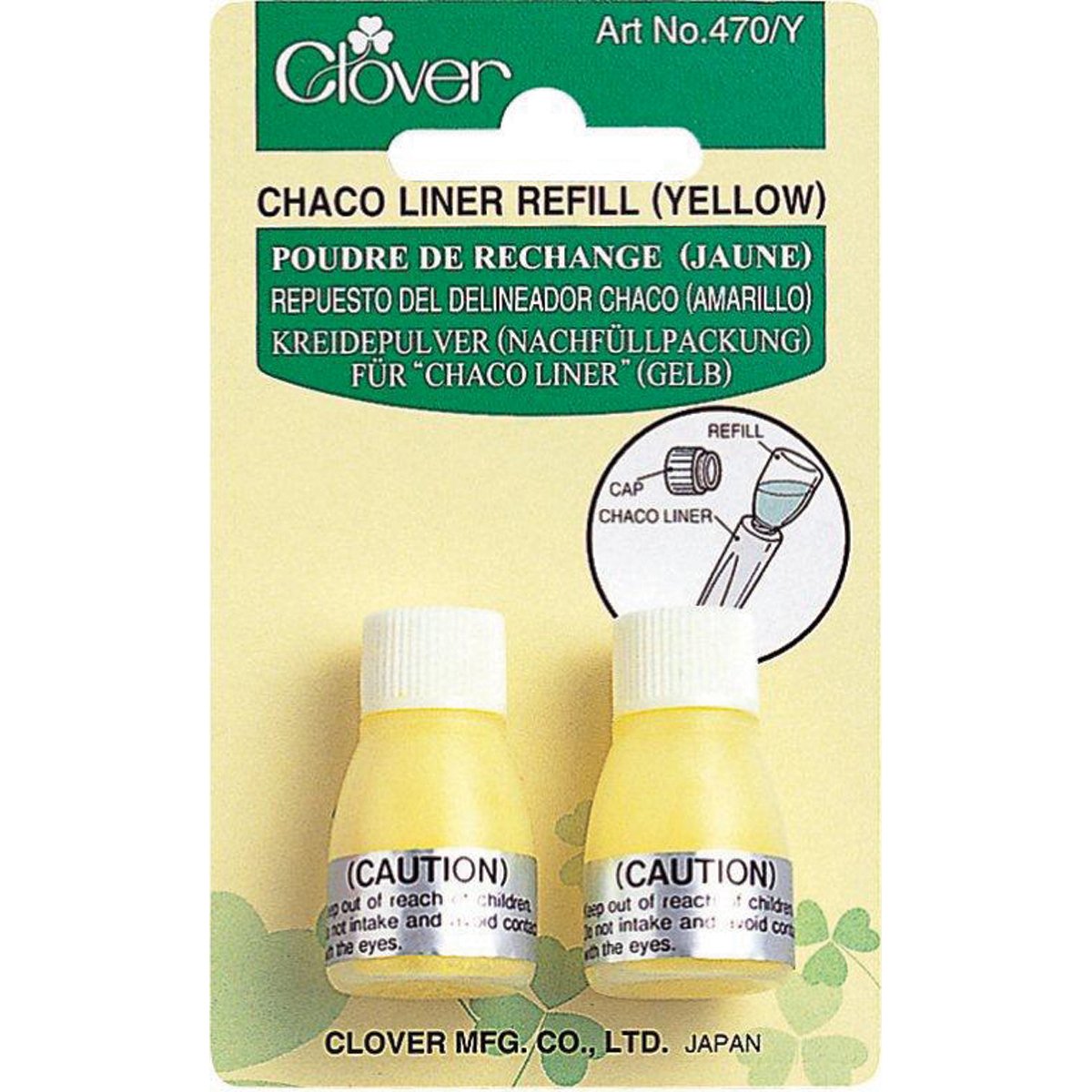 Clover Pen Marker Ink Cartridge Refill