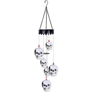 Sunset Vista Designs Wind Chime, 30-Inch, Skull