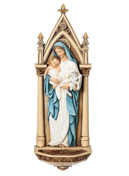 Roman - 7.75H MARY W/CHILD WATER FONT