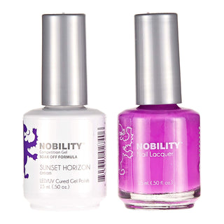 Lechat Nobility ‚Äì Gel Polish & Nail Lacquer Set (Neon Collection) 0.5oz (Sunset Horizon NBCS120)