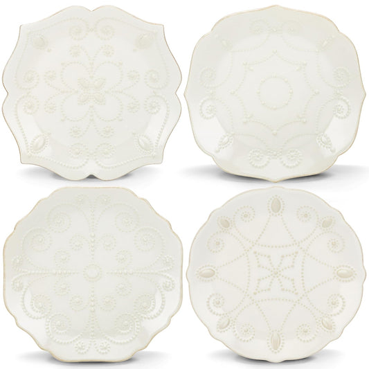 Lenox Dishware Plate, 3.75 LB, White