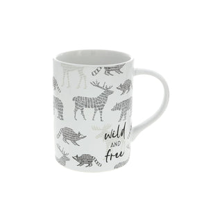 Pavilion Gift Company Drinking Cup, 18 Ounces, White, Gray
