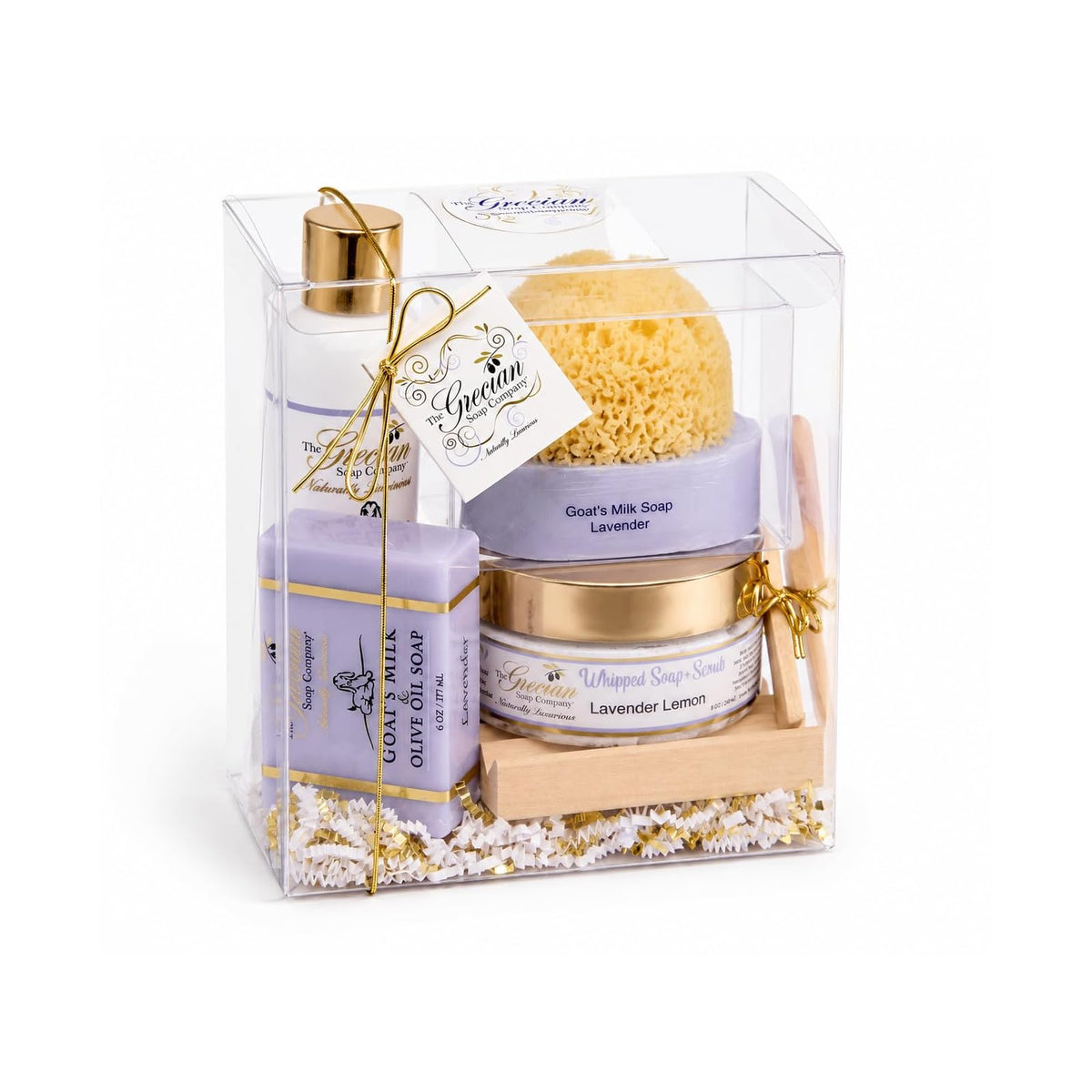 The Grecian Soap Company Skin Care Agent, 2.8 Ounce (Pack of 5), Lavender