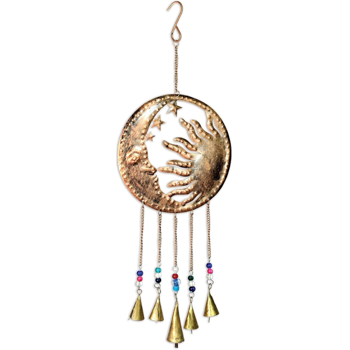 Sunset Vista Designs Wind Chime, 21" Long, Antique Patina
