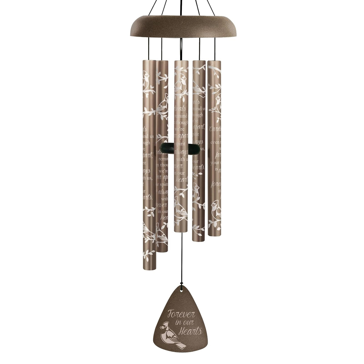 Carson Wind Chime, Mocha
