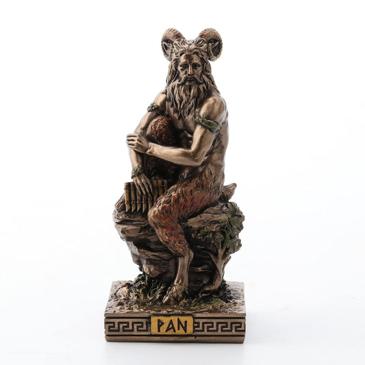 Unicorn Studio Veronese Design Pan Greek God of The Wild Resin Hand Painted Miniature Figurine