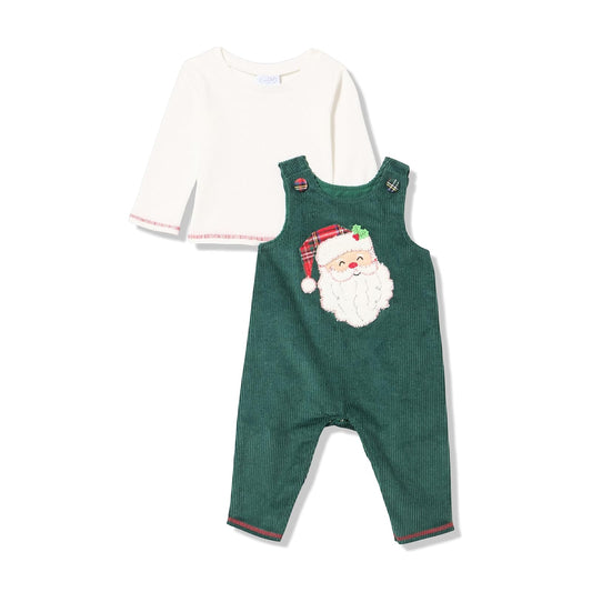 Mud Pie Coordinated Outfit, 3-6 Months, Green