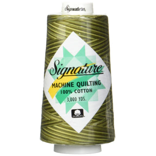Signature Yarn, 3000 yd, Variegated Olive Hues