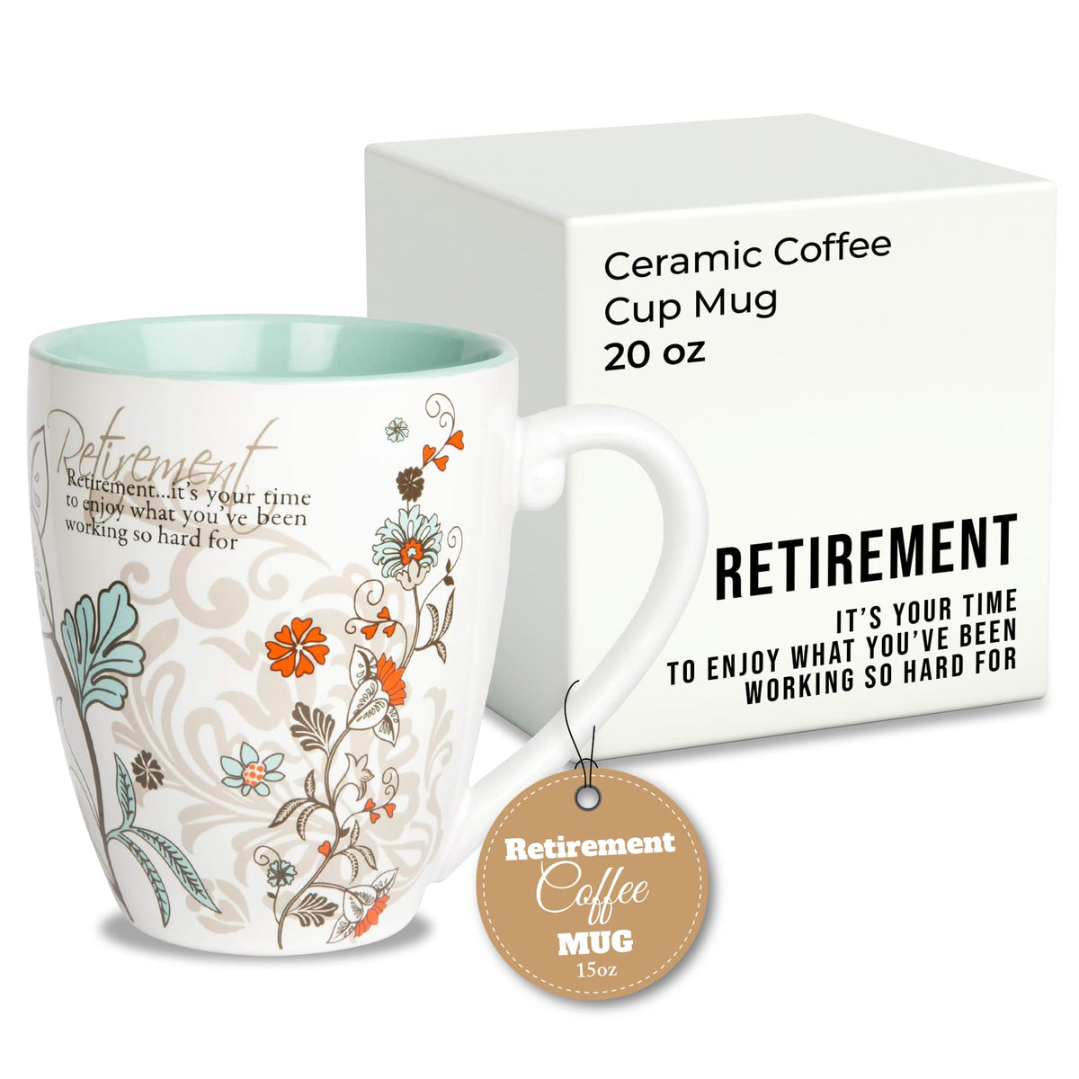 Pavilion Gift Company Drinking Cup, 20 Ounces, Multicolor