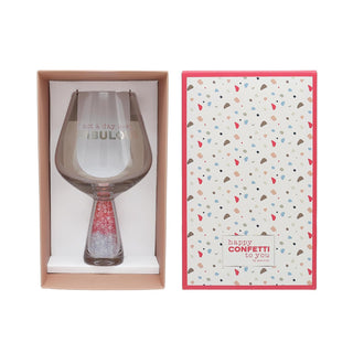 Pavilion Gift Company Drinking Cup, 18 Ounces, White, pink