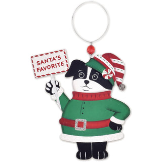 Sunset Vista Designs Hanging Ornament, 10 Inch, Green/Red