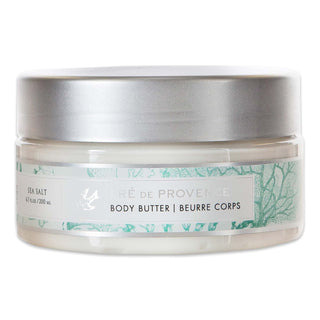European Soaps Pre de Provence Collection Shea Butter Enriched Soothing & Moisturizing, Body Butter, 6.7 fl oz, Sea Salt