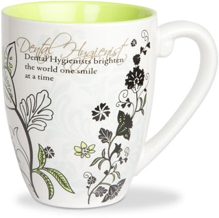 Pavilion Mark My Words Dental Hygienist Mug, 4-3/4-Inch, 20-Ounce Capacity