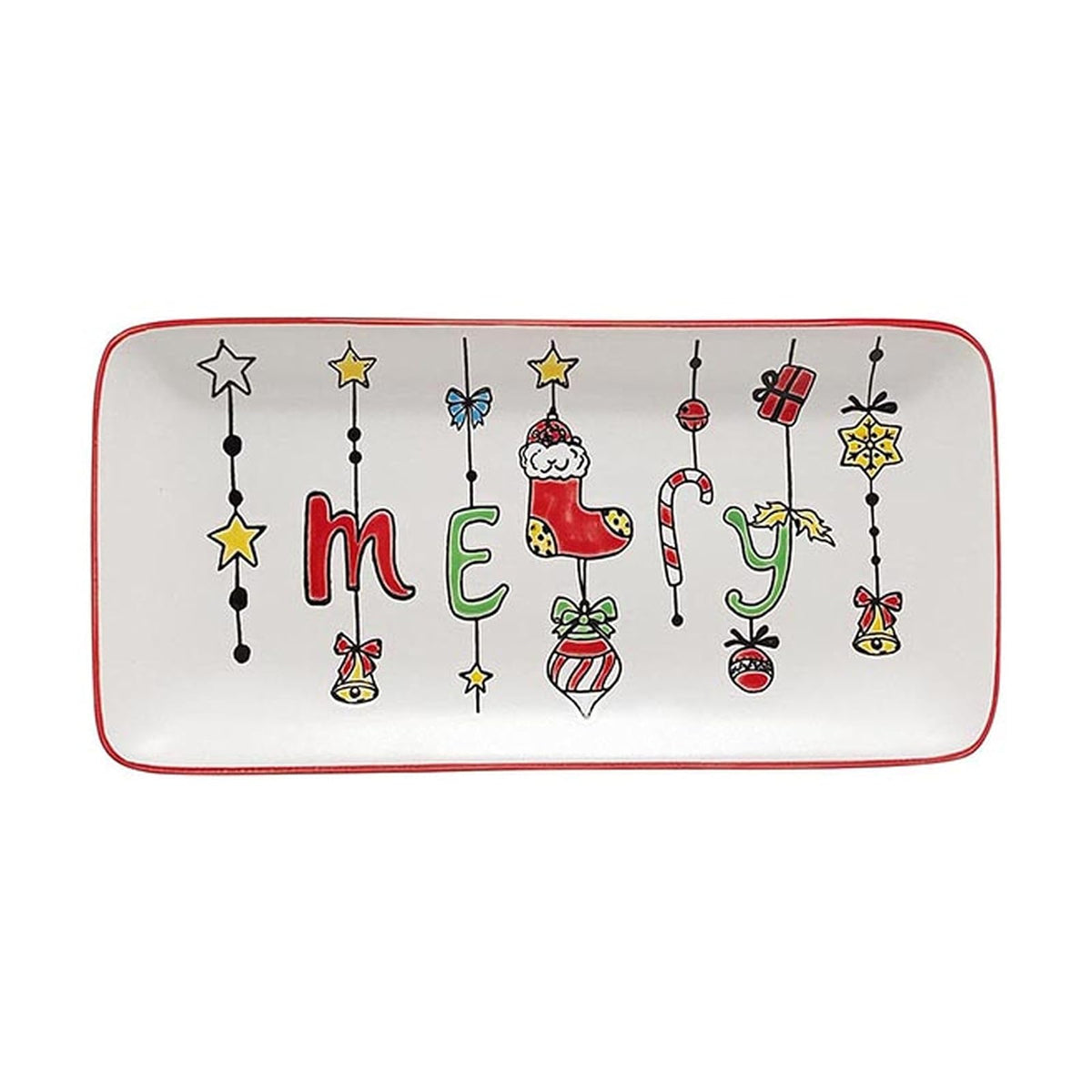 Blue Sky Clayworks Dishware Plate, Multicolor