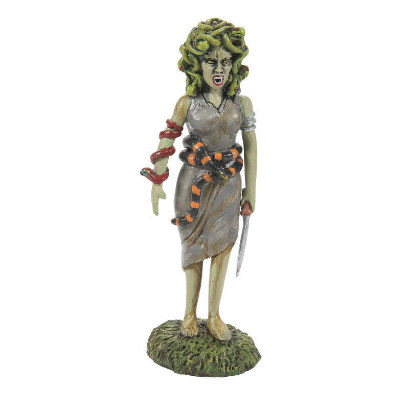 *Department 56 Snow Village Halloween Medusa, The Gorgon, Village Figure, 1.38 Inch, Multicolor