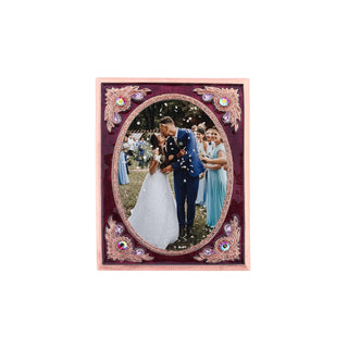 1928 Jewelry Company Picture Frame, 5.5"L x 4.0"W, Pink