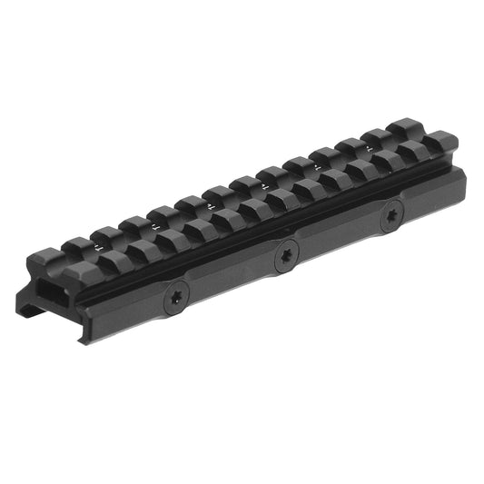 UTG Leapers MT-RSX20MOA Inc Super Slim 20 MOA Elevated Picatinny Mount, 13 Slot, Black