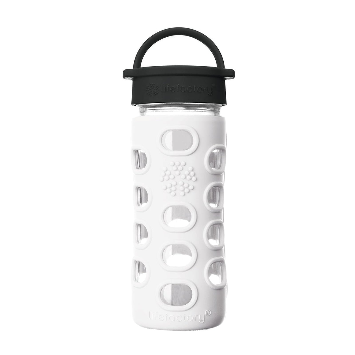 Lifefactory Bottle, 12 Ounces, Optic White