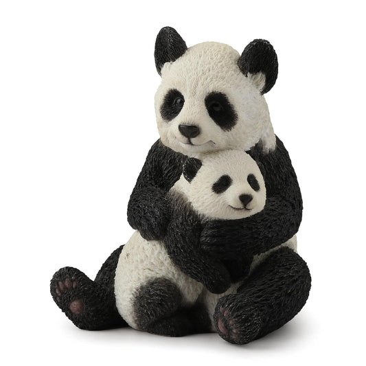 Unicorn Studio Veronese Design Mother Panda Hugging Cub Sculpture
