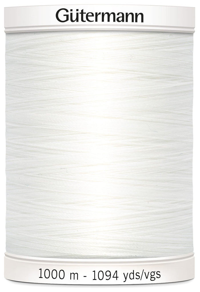 Gütermann Yarn, 1,094yd, Nu White