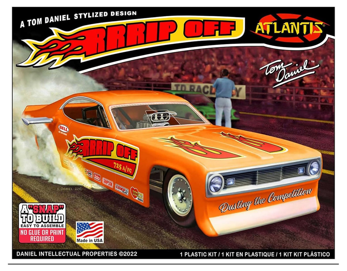 Atlantis Non Riding Toy Vehicle, 1/32 Scale, Molded Color