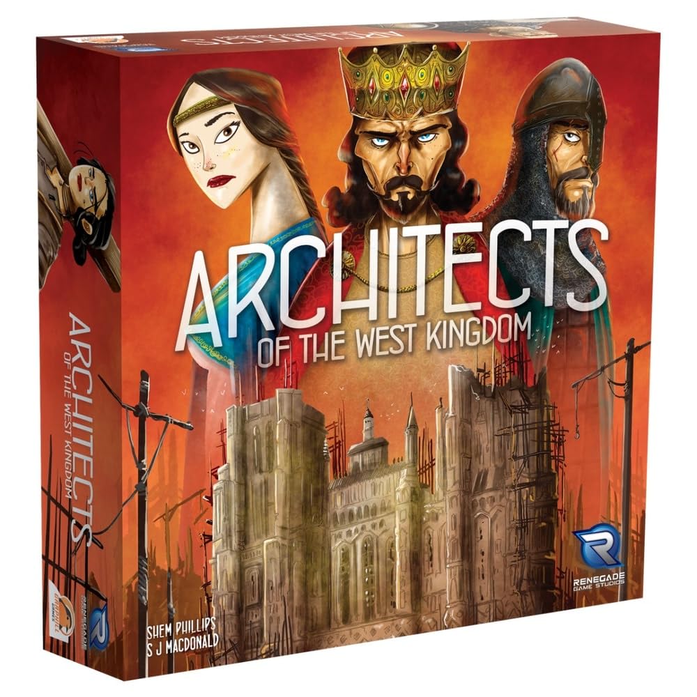 Renegade Game Studios Store Architects of the West Kingdom Game for 1-5 Players Aged 12 & Up