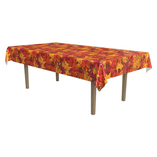Beistle Fall Leaf Tablecover