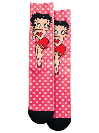 Spoontiques Fun Crew Socks, One Size Fits Most - Betty Boop