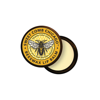 Sweet Comb Chicago Lip Balm, 0.03 Ounce, clear