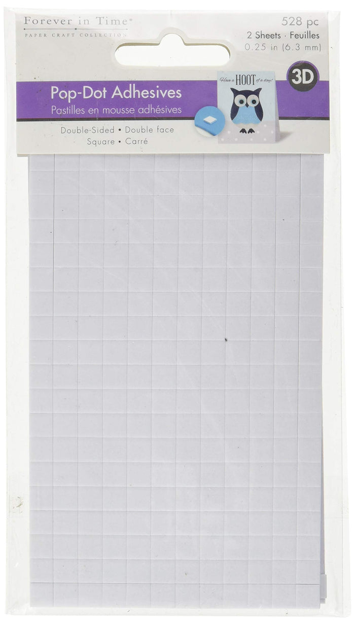 Multicraft Imports Adhesive Tapes, 0.25", White