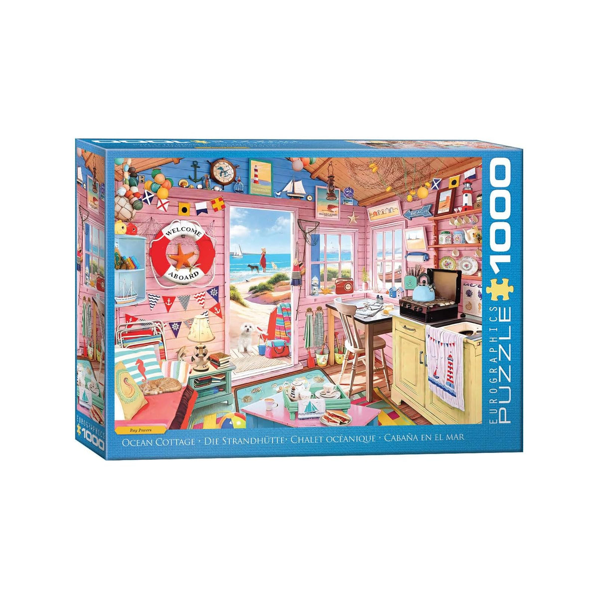 EuroGraphics Puzzles, 19.25 x 26.5, Multicolor