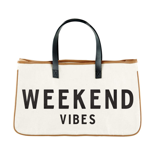 Santa Barbara Design Studio Creative Brands D3712 Hold Everything Tote Bag, 20" x 11", Weekend Vibes