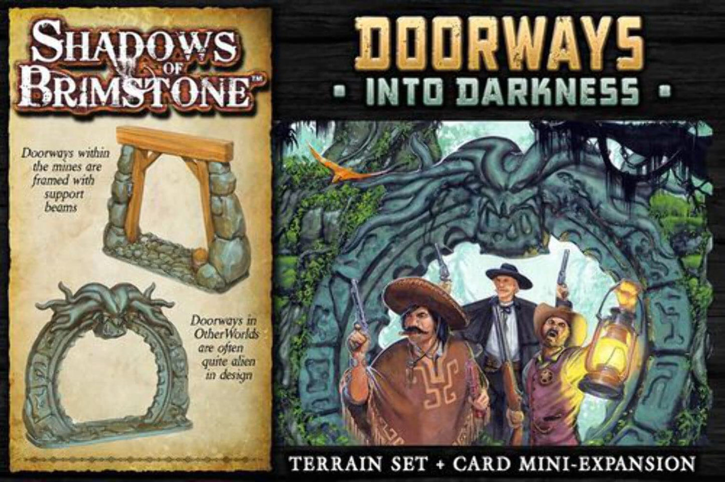 Flying Frog FFP07-T01 Doorways into Darkness: Shadows of Brimstone Exp, Multicoloured