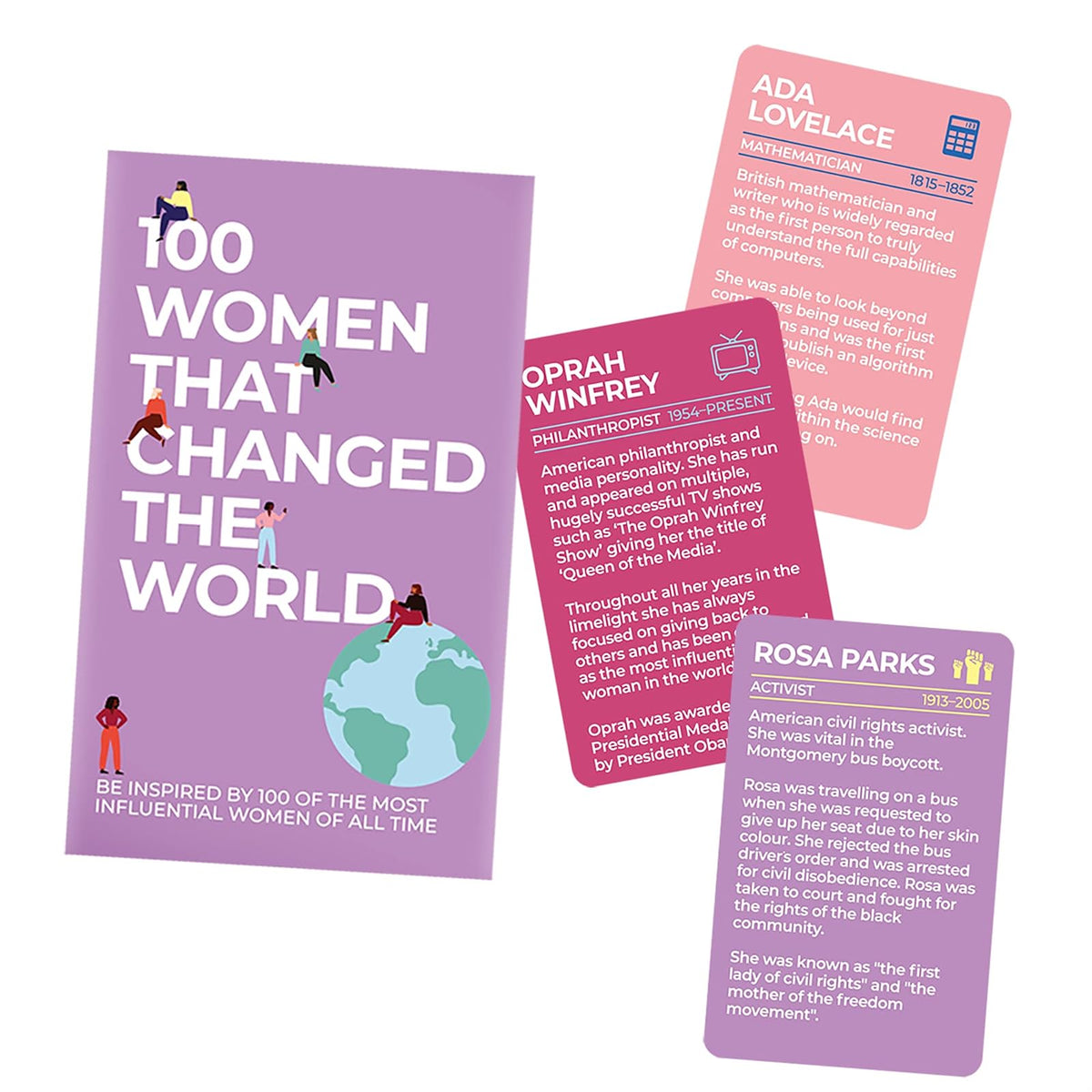Gift Republic 100 Women That Changed The World Inspirational Cards