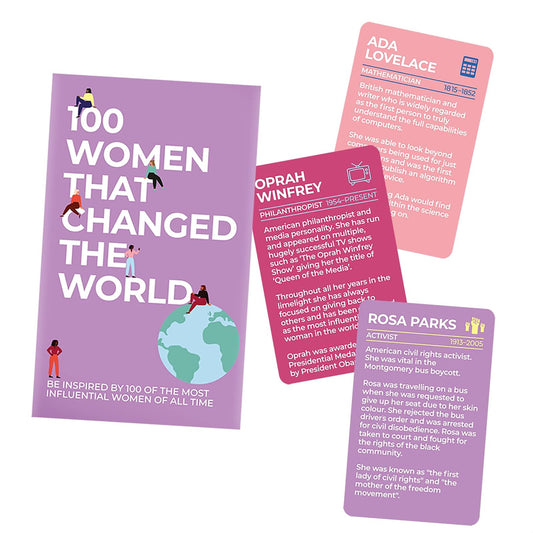 Gift Republic 100 Women That Changed The World Inspirational Cards