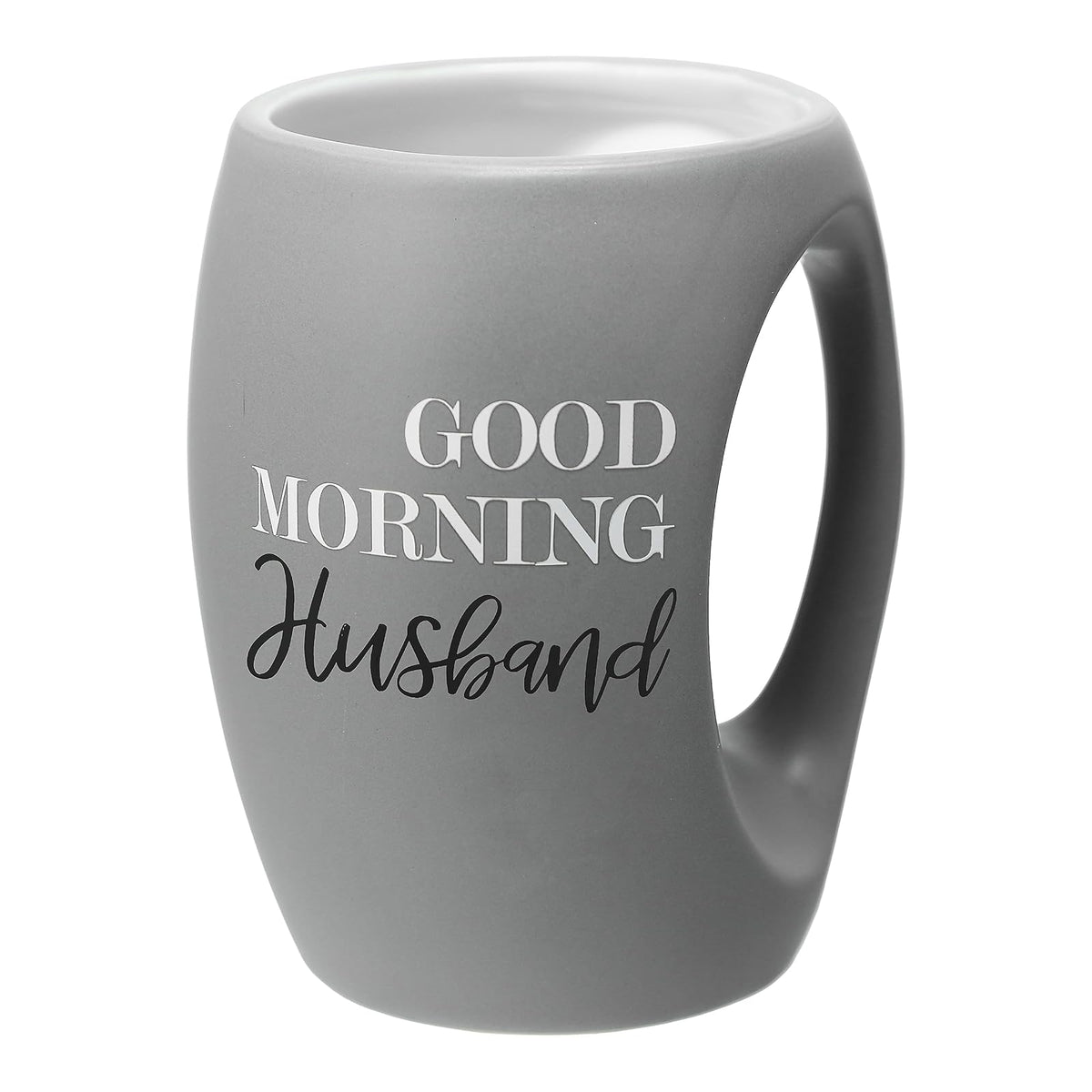 Pavilion Gift Company Drinking Cup, 16 Ounces, Gray, White, Black