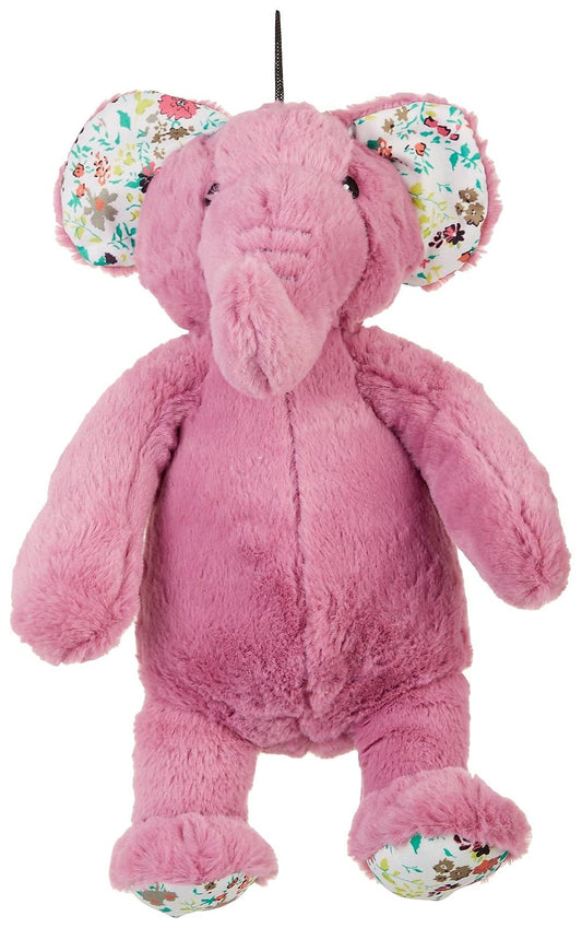 Pet Lou Dog Plush Toys,Crinkle Dog Toy, Interactive Stuffed Dog Squeaky Toys Chew Dog Toys for Medium Dog Small Large Dogs ,Cute Dog Toys (15" Promo Elephant-Lavender)