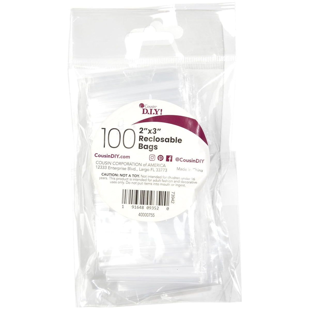 Cousin Food Storage Bag