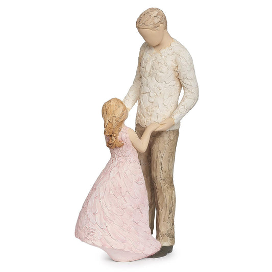 Roman 13335 More Than Words Angel of Mine Figure, 10.75-inch Height, Resin and Stone Mix