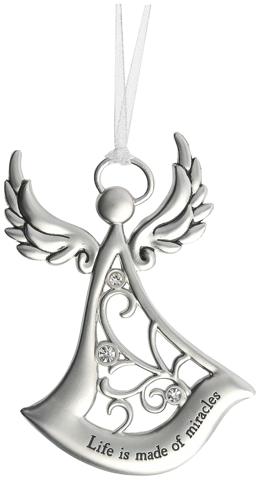 Ganz Angels By Your Side Ornament - Life is made of miracles