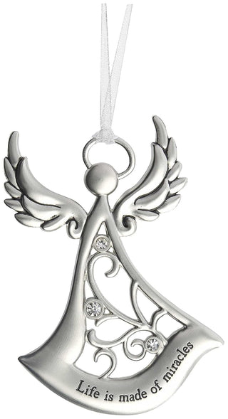 Ganz Angels By Your Side Ornament - Life is made of miracles
