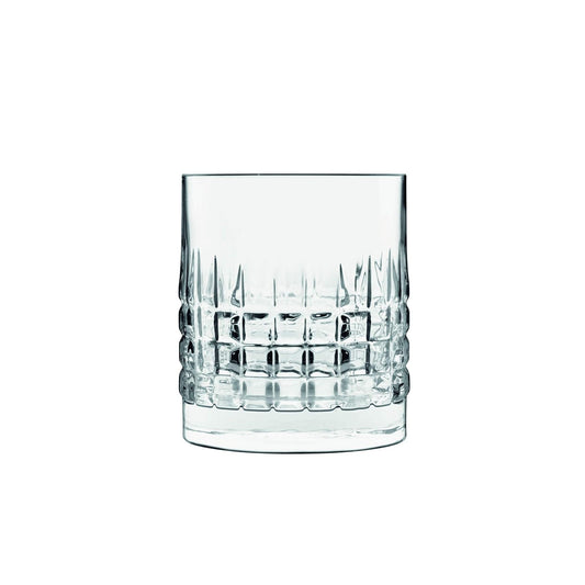 Luigi Bormioli Rocco Mixology 12.75 oz Charme Double Old Fashioned Glasses, Clear