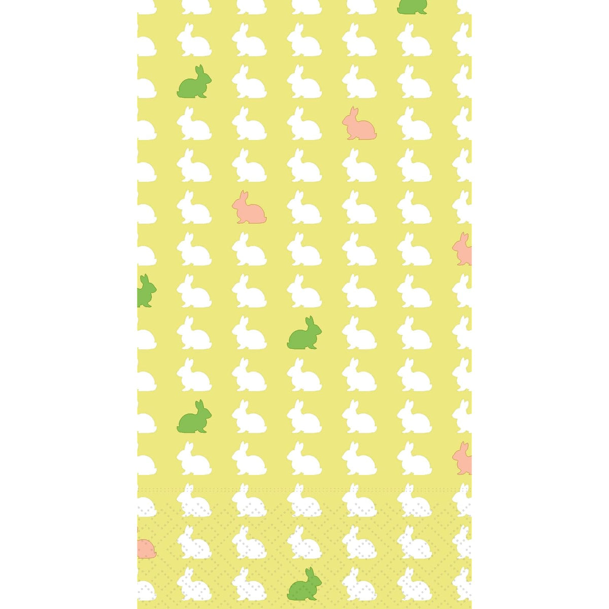 Boston International Disposable Napkin, 8.25" x 4.5", Easter Checkered