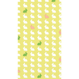 Boston International Disposable Napkin, 8.25" x 4.5", Easter Checkered
