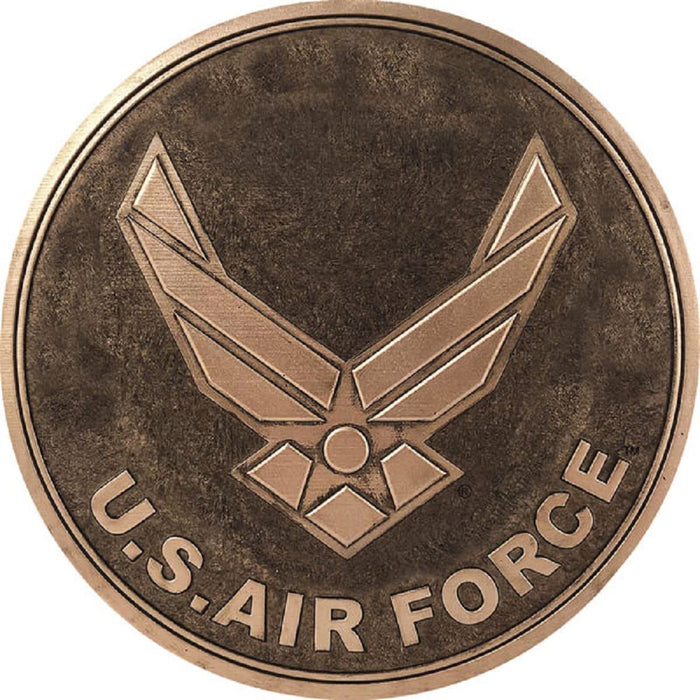 Spoontiques Air Force Bronze Tone Stepping Stone