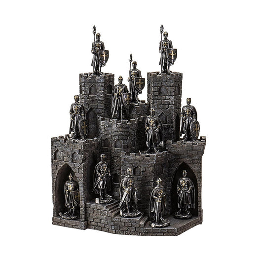 Pacific Giftware Figurine, 10"L x 5"W x 9.5"H, Dark Grey
