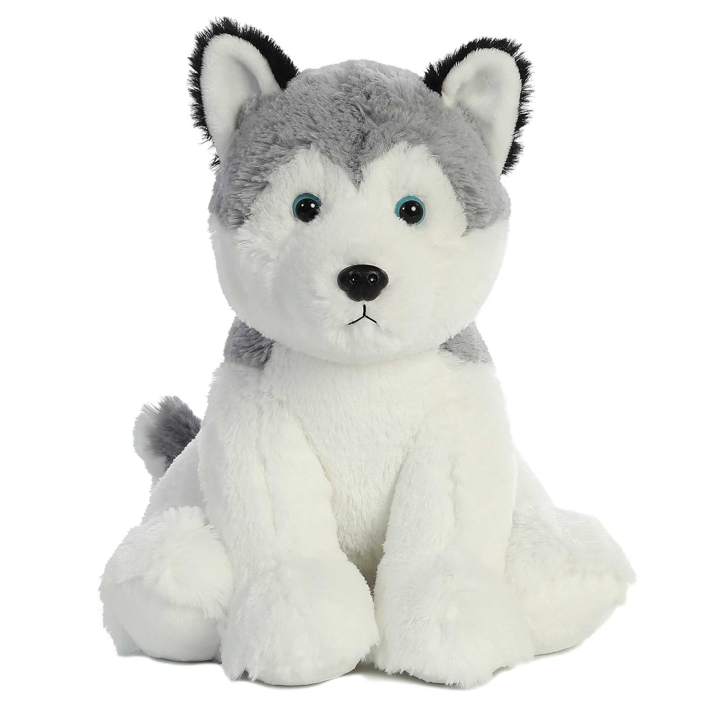 Aurora 50269 Plush Toy, Husky, 14" Tall, Grey