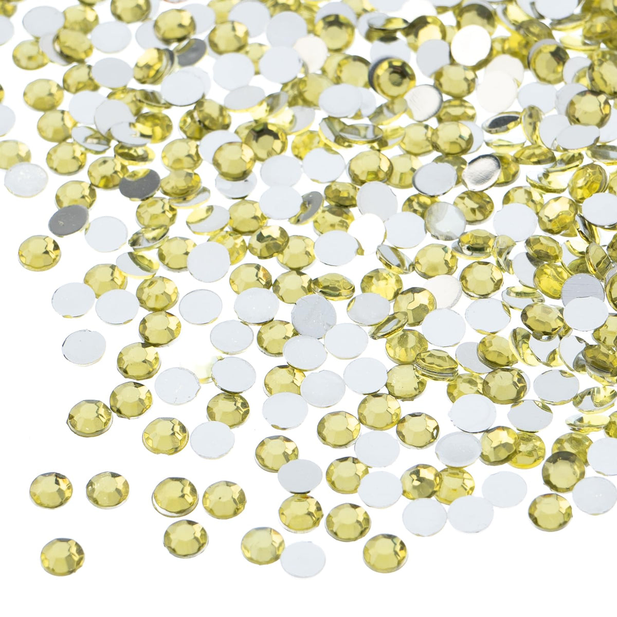 John Bead Craft Bead, 4mm (SS16), Yellow