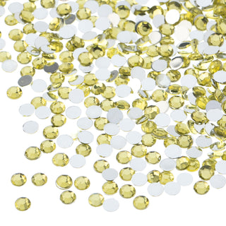 John Bead Craft Bead, 4mm (SS16), Yellow